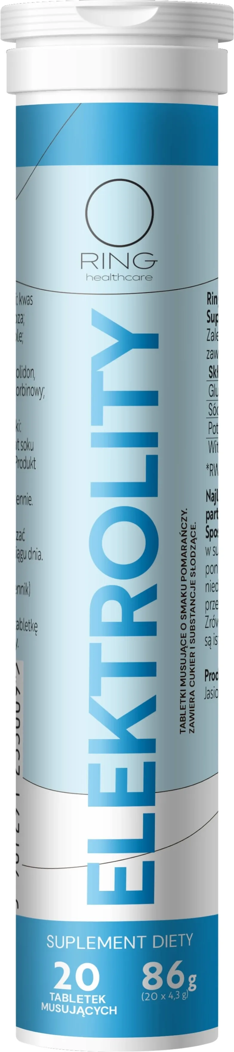 Ring Electrolytes 20 comprimate efervescente — preț și oferte