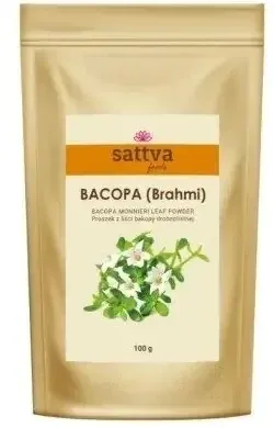 Sattva Bacopa cu frunze mici (Brahmi) pulbere 100 g Sattva Ayurveda — preț și oferte