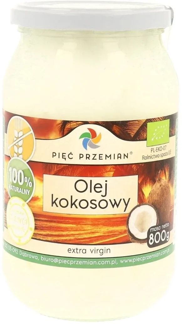 Five Transformations BIO ulei de nucă de cocos extravirgin 800 g — preț și oferte