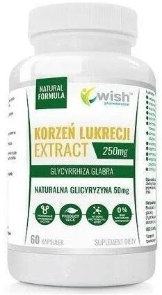 Wish Extract de rădăcină de lemn dulce 60 capsule