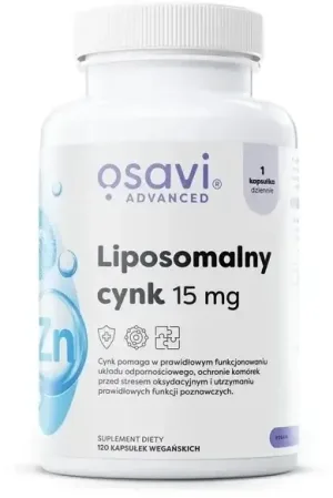 Zinc lipozomal Osavi 15 mg, 120 capsule