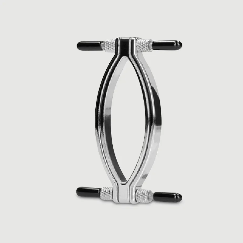 Clemă metalică ajustabilă pentru păsărică - argintiu — preț și oferte