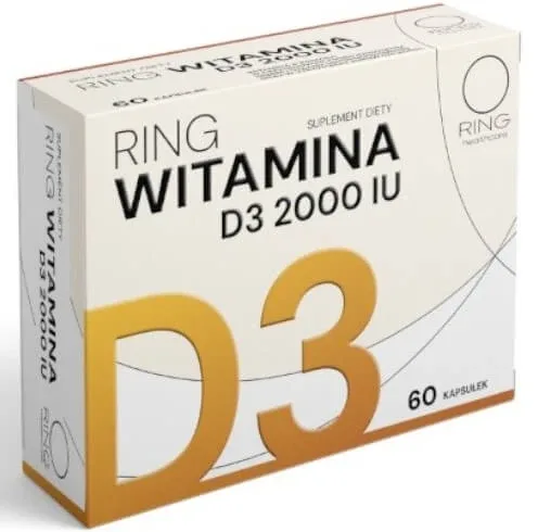 Ring Vitamina D3 2000 UI 60 capsule — preț și oferte