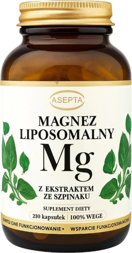 ASEPTA Magneziu lipozomal 210 capsule — preț și oferte