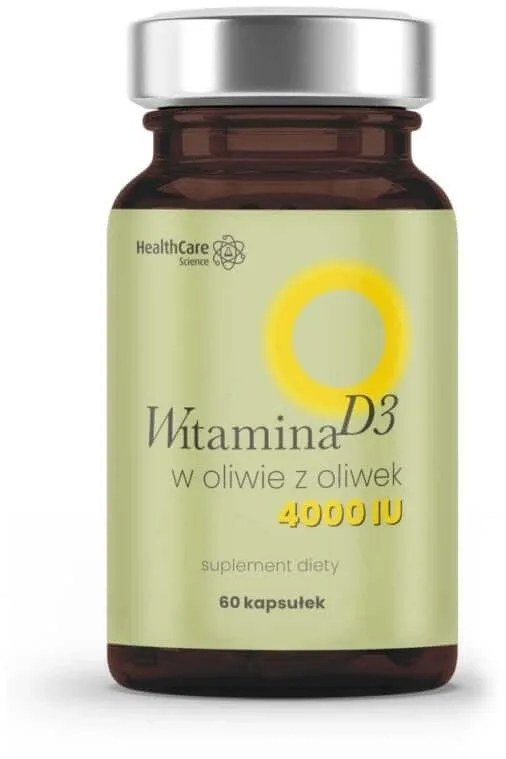 Vitamina D3 4000 UI în ulei de măsline 60 capsule — preț și oferte