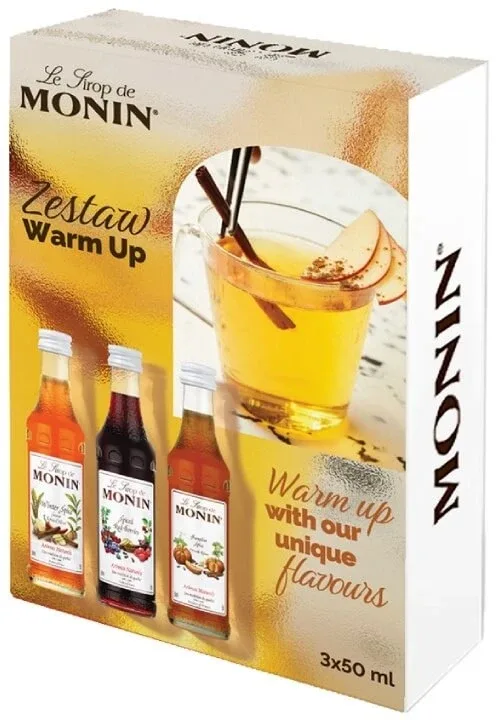 Monin Warm Up Mini Set Set de iarnă 3 x 50 ml — preț și oferte