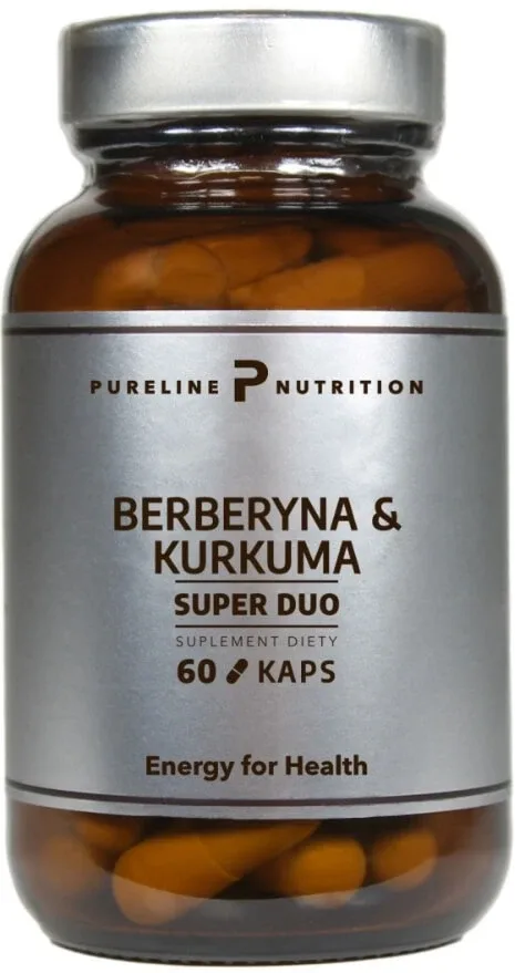 Pureline Nutrition Berberină + Turmeric, 60 capsule — preț și oferte