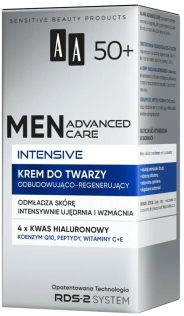 AA Men Advanced Care Intensive 50+ Cremă de față ... — preț și oferte