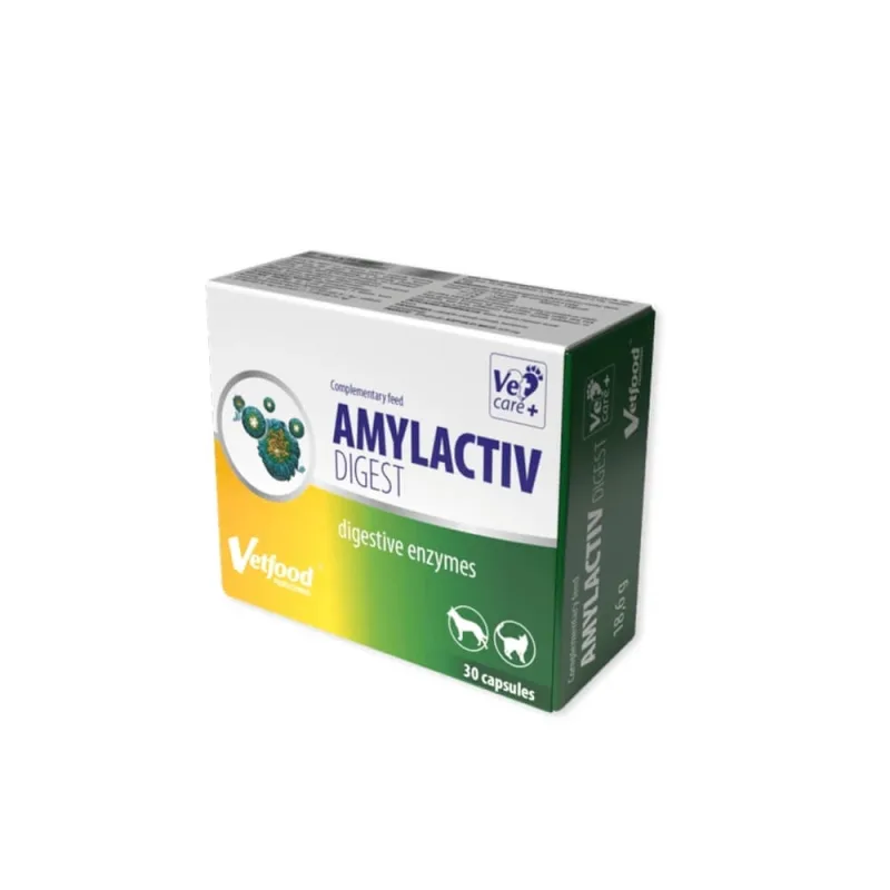 VETFOOD Amylactiv Digest 30 capsule — preț și oferte