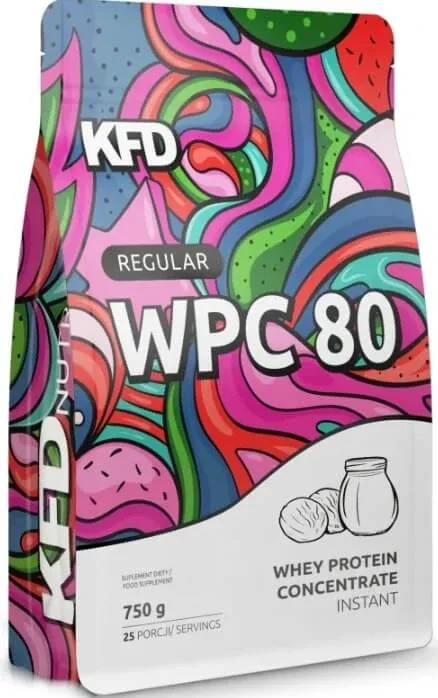 KFD WPC 80 Regular cu aromă de smântână și lapte 750 g — preț și oferte