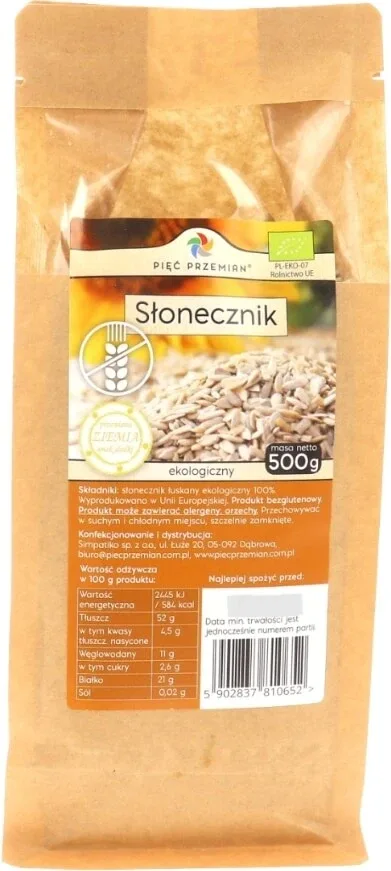 Five Transformations Floarea-soarelui fără gluten BIO 500 g — preț și oferte
