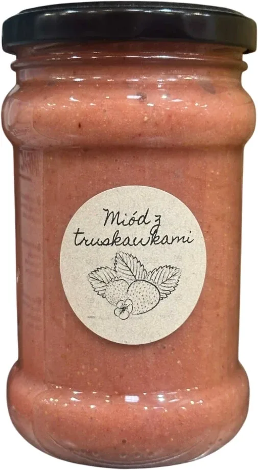 Dworskie Miody Miód z truskawkami 380 g — preț și oferte