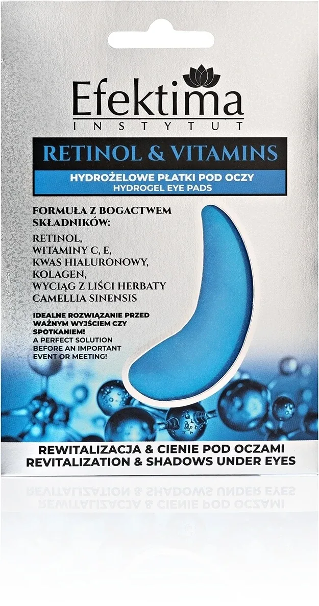 EFEKTIMA REVITANOL ȘI VITAMINE Tampoane hidrogel pentru ochi cu ... — preț și oferte