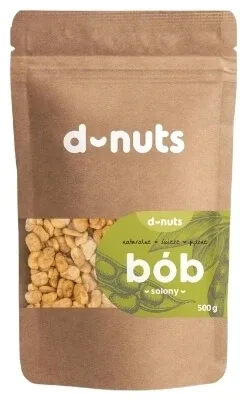 D-nuts Fasole boabe sărată 500 g — preț și oferte