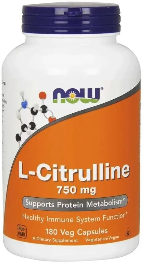 NOW FOODS L-Cytrulline 750 mg 180 capsule — preț și oferte