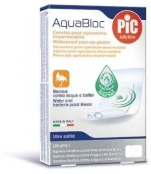 Plasture antibacterian postoperator PIC AquaBloc 15x10cm 5 ...