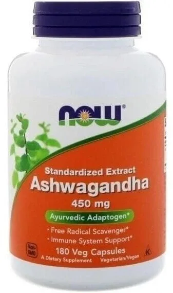 NOW FOODS Ashwagandha 450 mg 180 capsule — preț și oferte