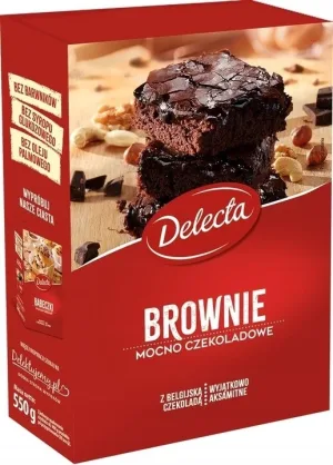 Delecta Brownie Cake 550 g