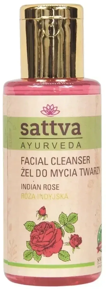 Gel de curățare facială Sattva Indian Rose 100 ml Sattva Ayurveda — preț și oferte