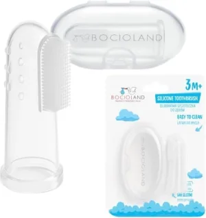 Bocioland Perie deget din silicon pentru periajul dinților și ...