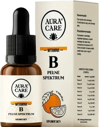 AURA CARE Vitamina B cu spectru complet 15 ml — preț și oferte