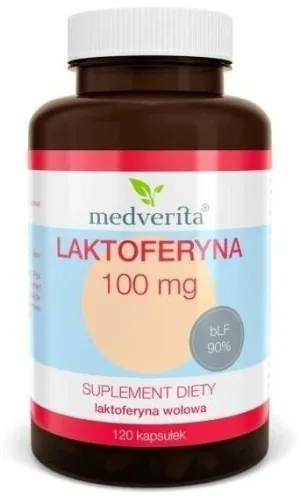 Medverita Lactoferrin 100 mg 120 capsule