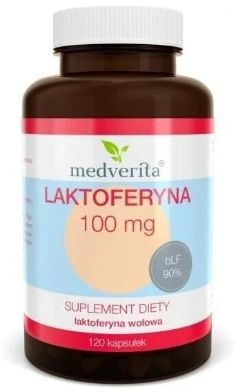 Medverita Lactoferrin 100 mg 120 capsule — preț și oferte