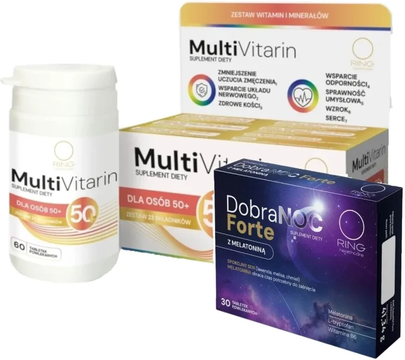 Ring Dobranoc Forte cu melatonină 30 comprimate + Ring ... — preț și oferte