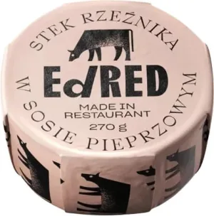 Friptură Ed Red Butcher's cu sos de piper 290 g