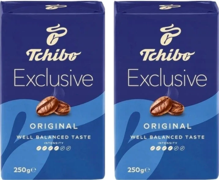 Tchibo Exclusive Ground Coffee 250 g Multi-pack x 2 — preț și oferte