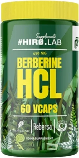 HIRO.LAB Berberină HCL 450 mg 60 capsule