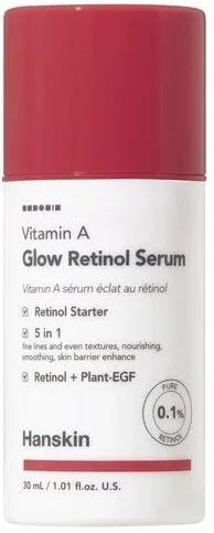 HANSKIN Vitamin A Glow ser iluminator cu retinol și ... — preț și oferte