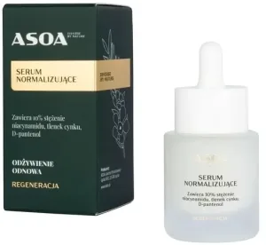 Ser normalizator Asoa cu 10% niacinamidă 30 ml