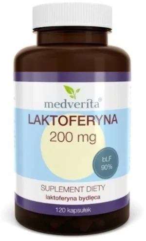 Medverita Lactoferrin Forte 200 mg 120 capsule