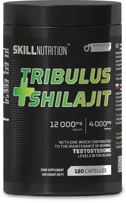 Skill Nutrition Tribulus + Shilajit 120 capsule — preț și oferte
