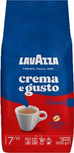 Lavazza Crema e Gusto Classico cafea boabe 1 kg — preț și oferte