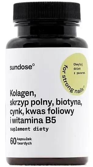 Sundose pentru unghii puternice, 60 capsule — preț și oferte