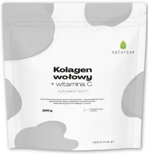 Naturove Colagen de vită cu vitamina C 100 g
