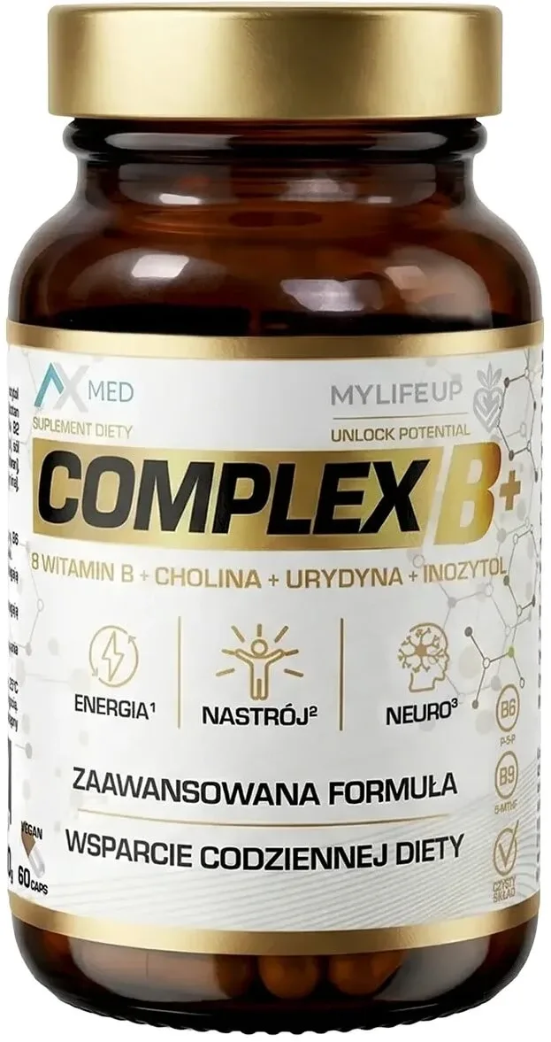 Ax Med Complex B+ 60 capsule — preț și oferte