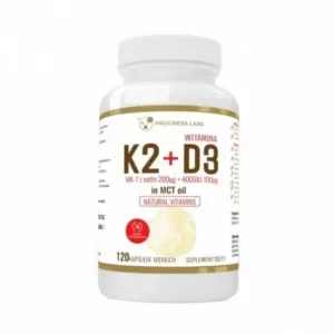 PROGRESS LABS Vitamina K2 200 uq + D3 4000 UI în ulei MCT ...