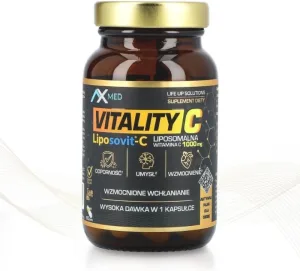 AX MED VITALITY C Vitamina C lipozomală 1000 60 capsule