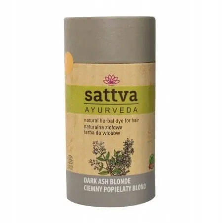 Sattva Natural Herbal Hair Colour Dark Ash ... Sattva Ayurveda — preț și oferte