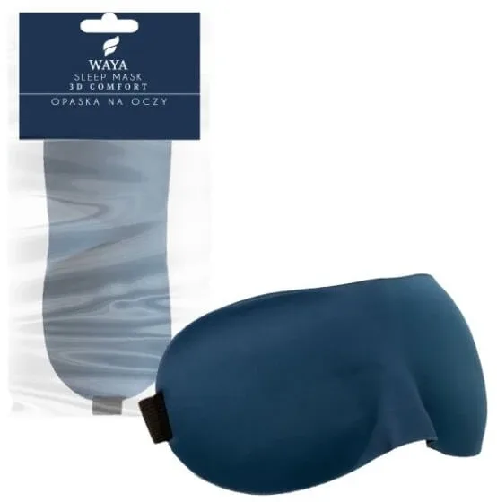 WAYA 3D Comfort Eye Mask Albastru 1 buc — preț și oferte