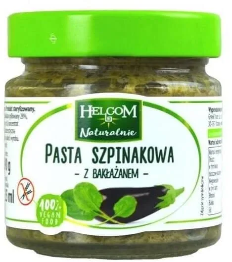 Helcom Pastă de spanac și vinete 190 g — preț și oferte