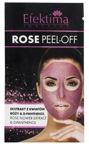 EFEKTIMA Mască de față peel-off cu trandafiri 7 ml — preț și oferte
