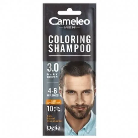 DELIA CAMELEO MEN Șampon colorant 3.0 Brun închis ... Delia Cosmetics — preț și oferte