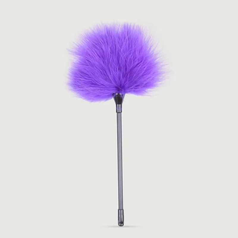 Pana Tickler cu atingere moale 27 cm - Violet — preț și oferte