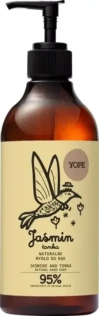 YOPE Săpun de mâini natural Jasmine & Tonka 500 ml — preț și oferte