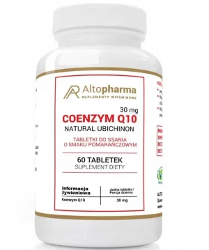 Altopharma Coenzima Q10 30mg aromă naturală de ubiquinonă ...