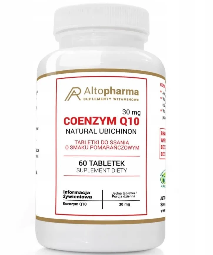 Altopharma Coenzima Q10 30mg aromă naturală de ubiquinonă ... — preț și oferte